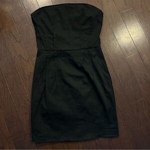 Dolce & Gabbana Black Corset Strapless Dress D&G